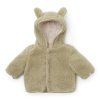 Groen teddy vestje - Soft green